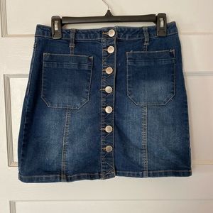 Denim skirt